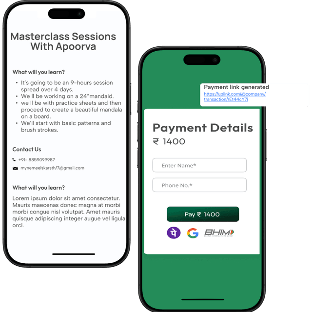 Payment Pages