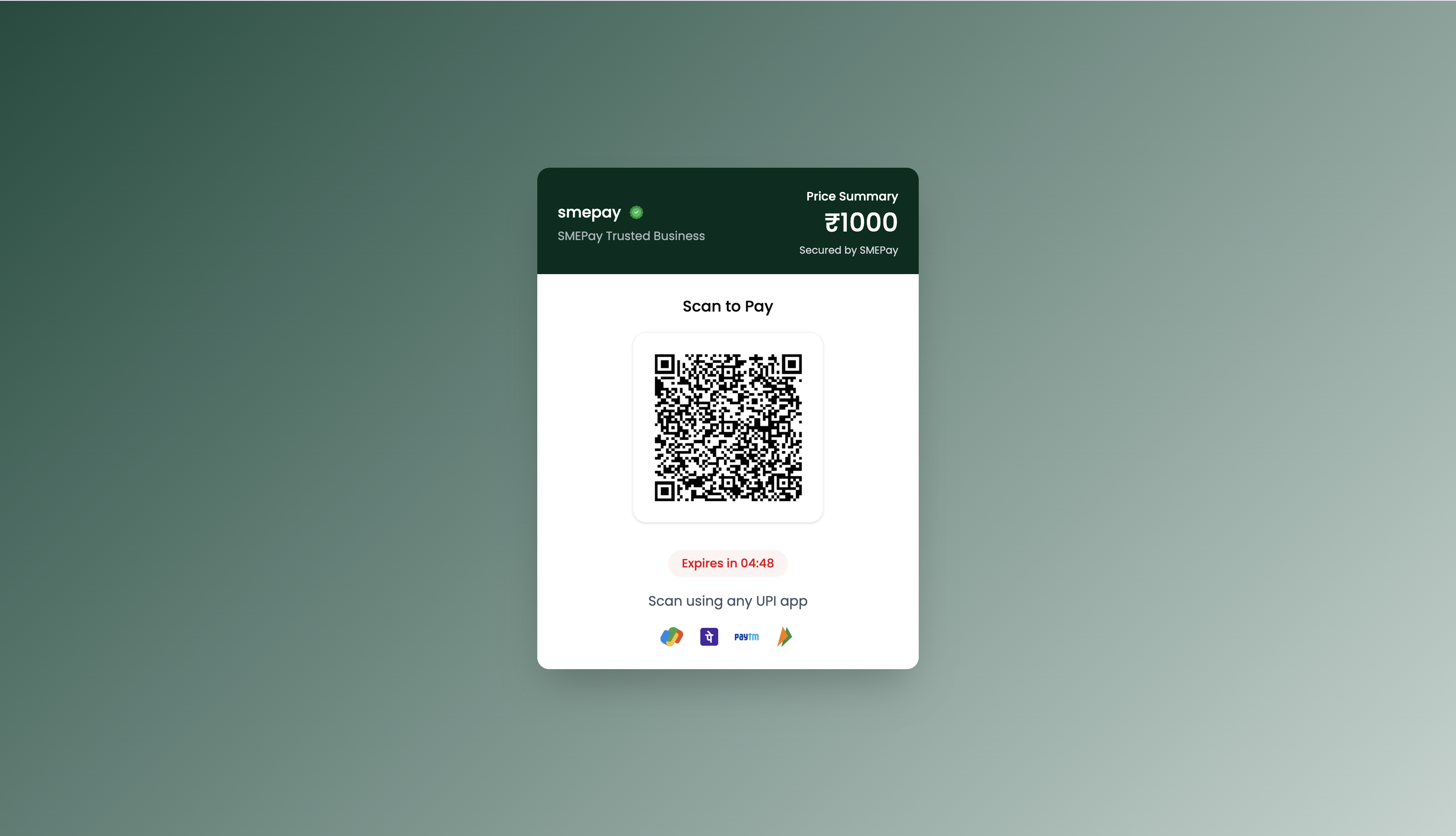 QR Code Active